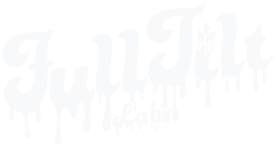 Full tilt logo white