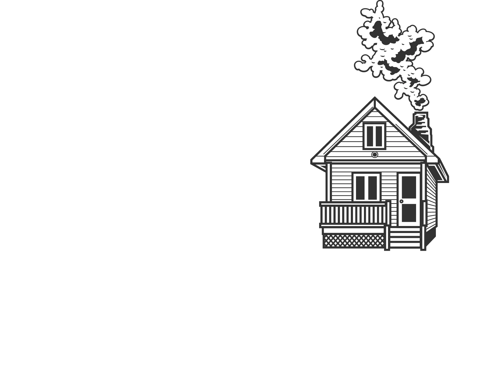 tree house logo white